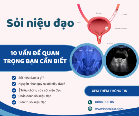 sỏi niệu đạo 10 vấn đề quan trọng bạn cần biết